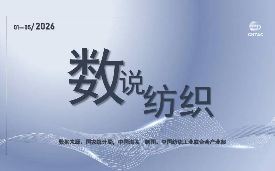 Intertextile行业资讯 | “数”说纺织：2026年1~5月